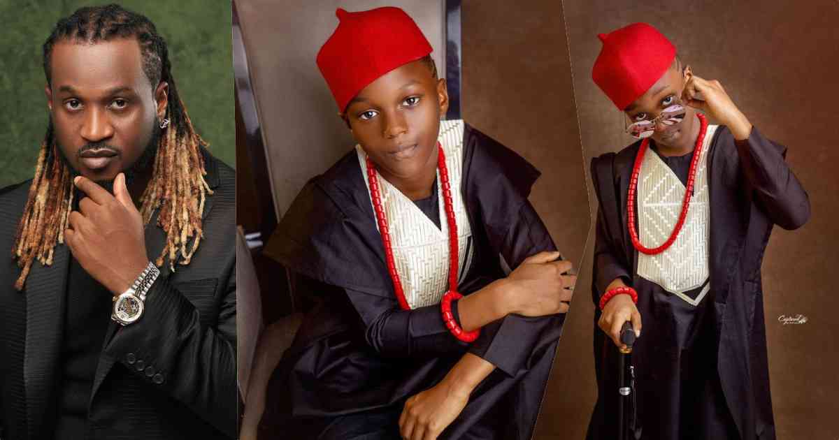 Paul Okoye celebrates son, Chukwunonso as he marks 8th birthday