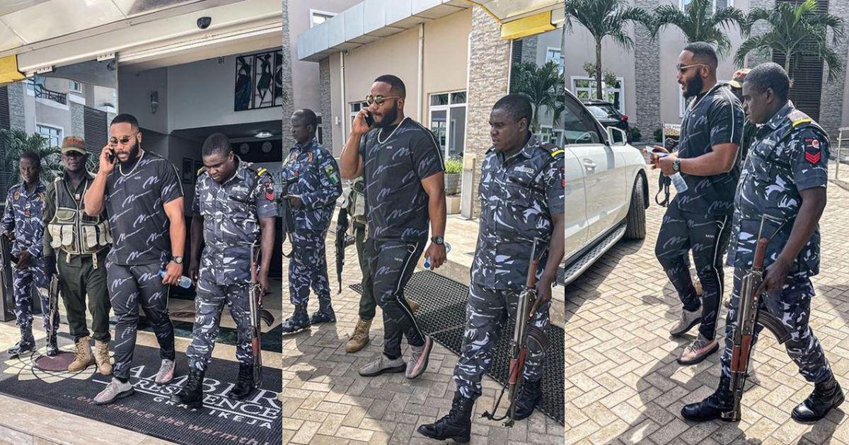 Nigerian Police Escorts Social media Kiddwaya