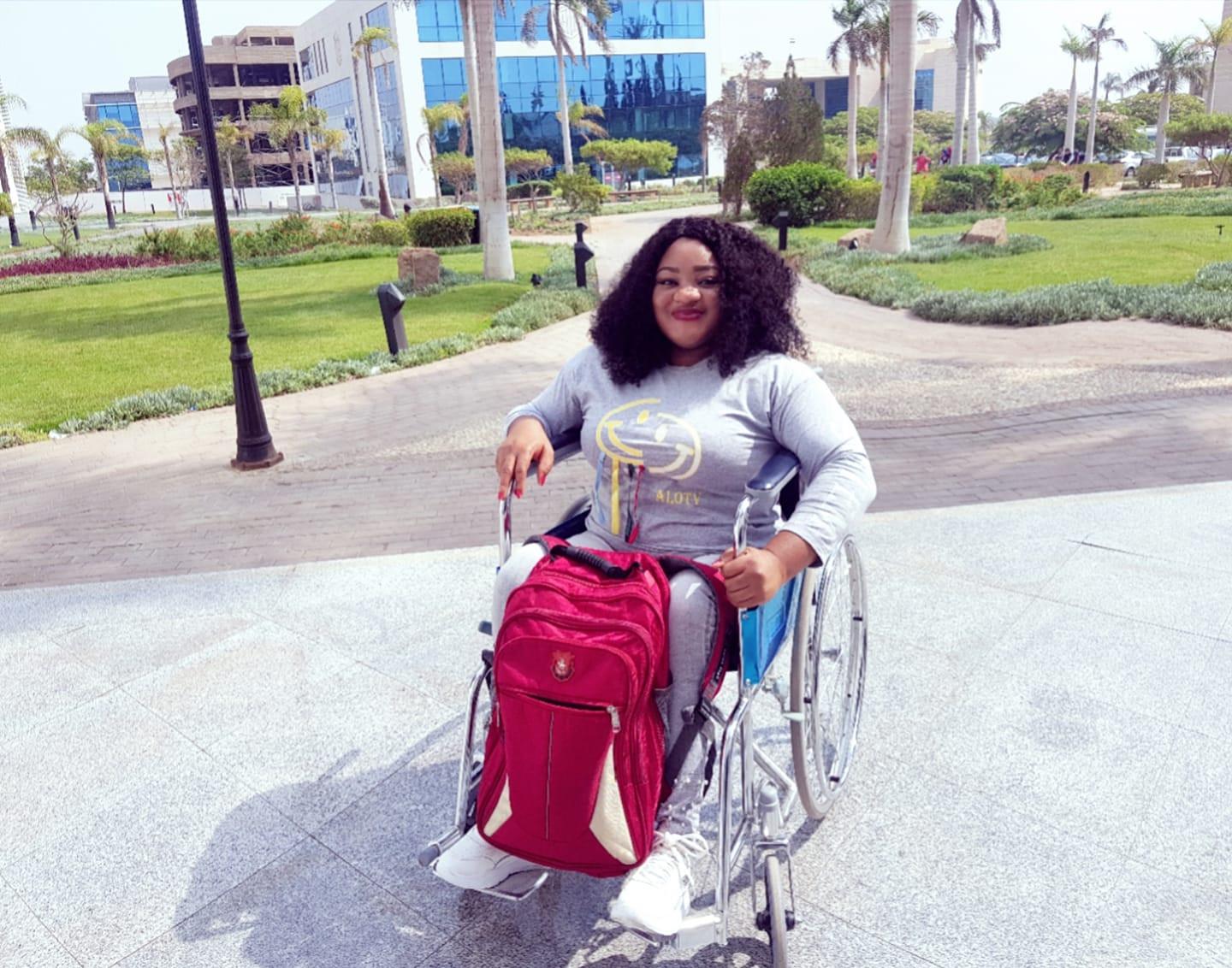 University Nigerian Pharmacist Physically challenged