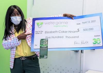 U.S based Nigerian lady wins N210M lottery after getting ticket from brother as birthday gift