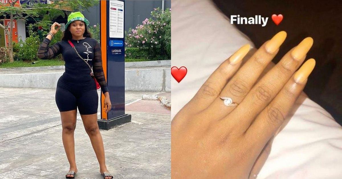 Pat Ugwu Engagement ring