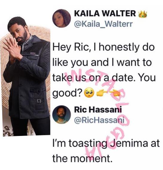 Ric Hassani Jemima Osunde date