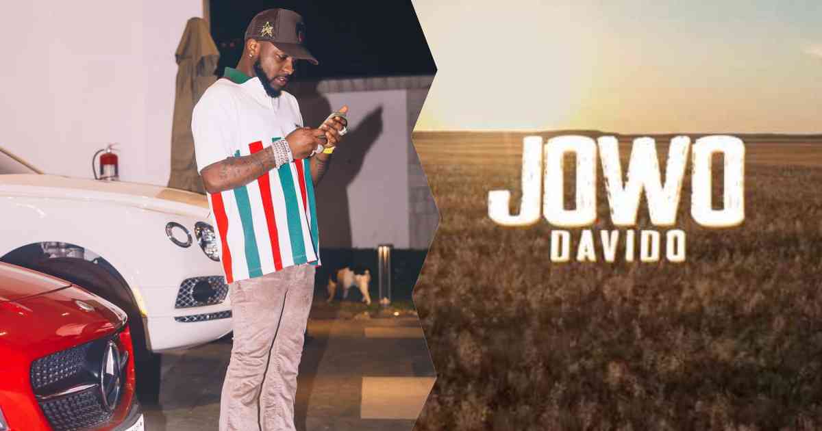 "My God is working" - Davido celebrates as 'Jowo' hits over 25M views