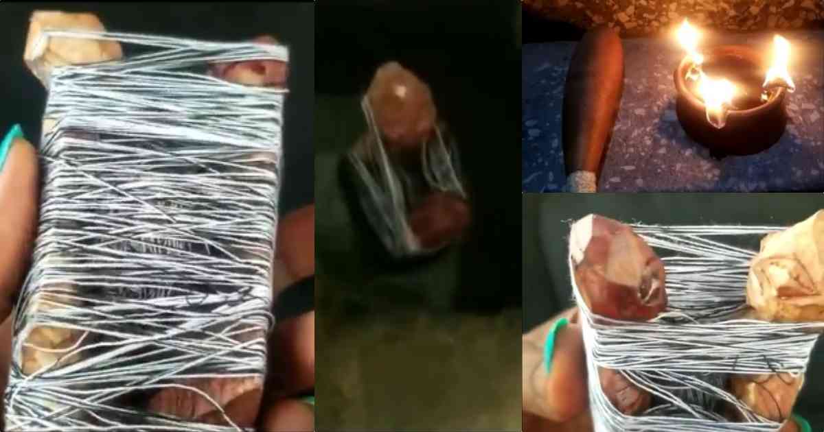 "I feel sorry for men" - Reactions as aphrodisiac brand demonstrates 'juju' (Video)