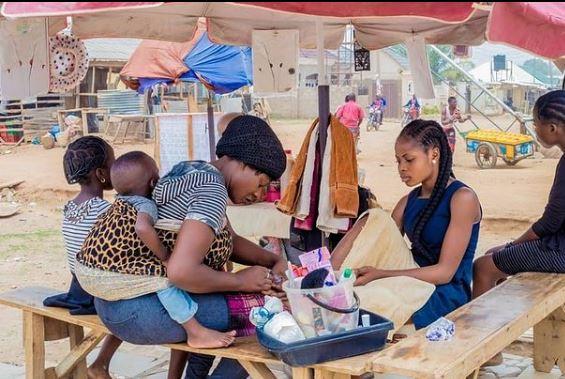 Tonto Dikeh empower widows