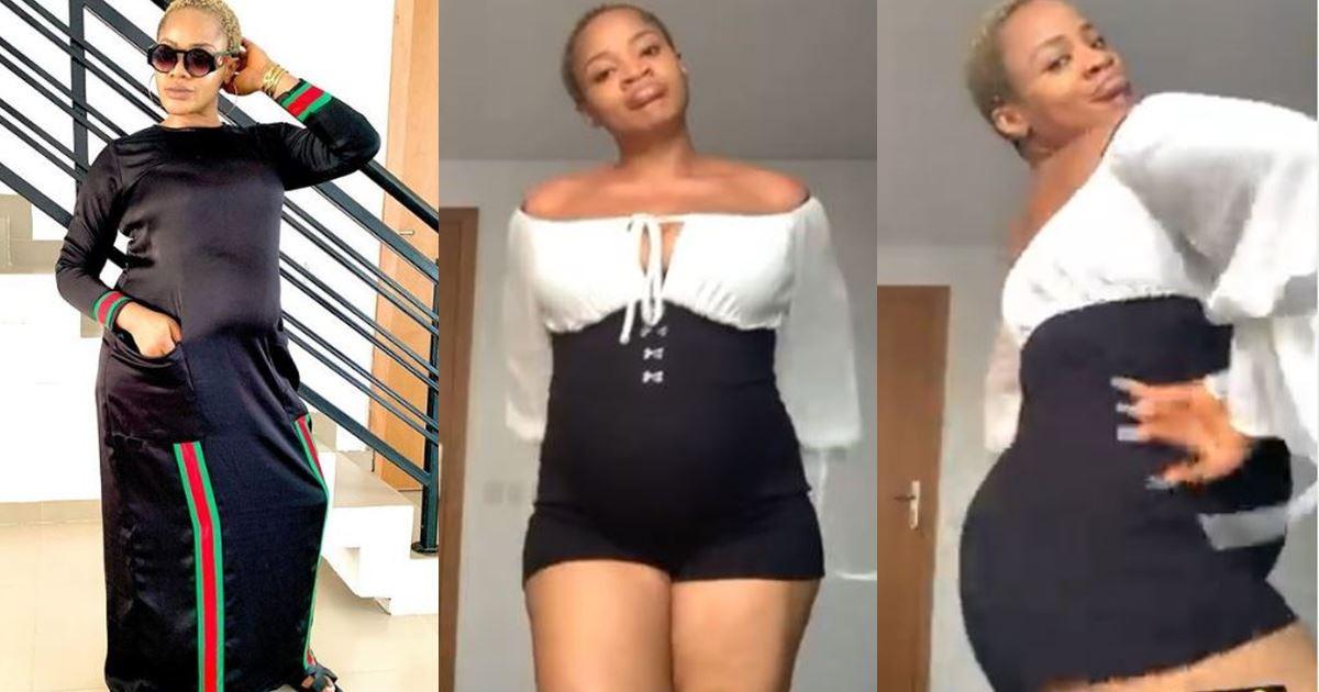 Uche Ogbodo Baby Bump Dance