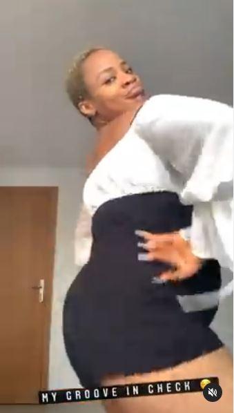 Uche Ogbodo Baby Bump Dance