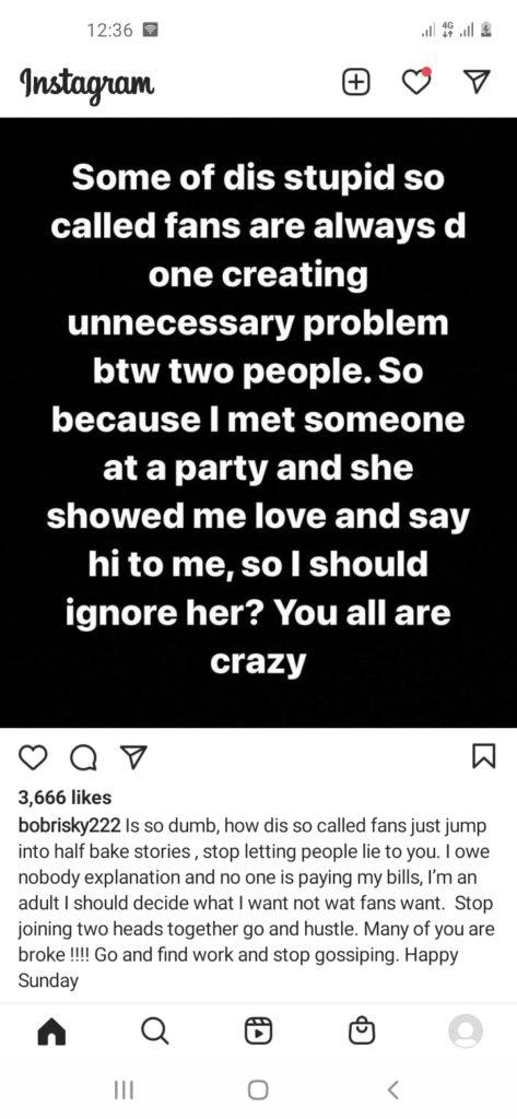 "Many of you are broke & stupid" - Bobrisky vents anger on fans amid Halima Abubakar's saga