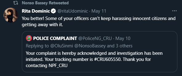 Nonso Bassey handcuffed 