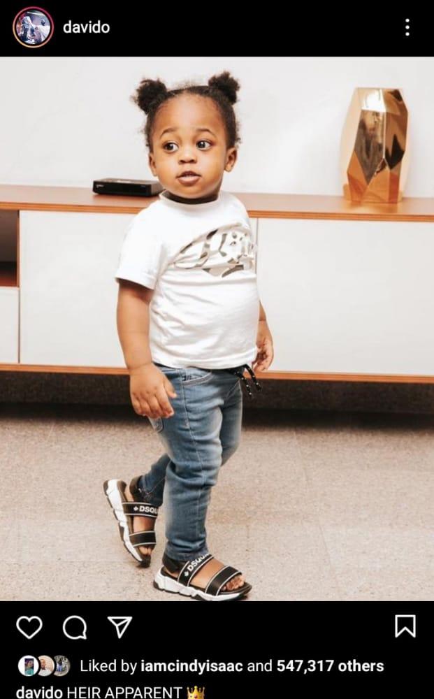 Davido heir apparent