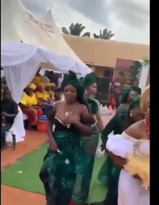 Kingsley okonkwo bridesmaid