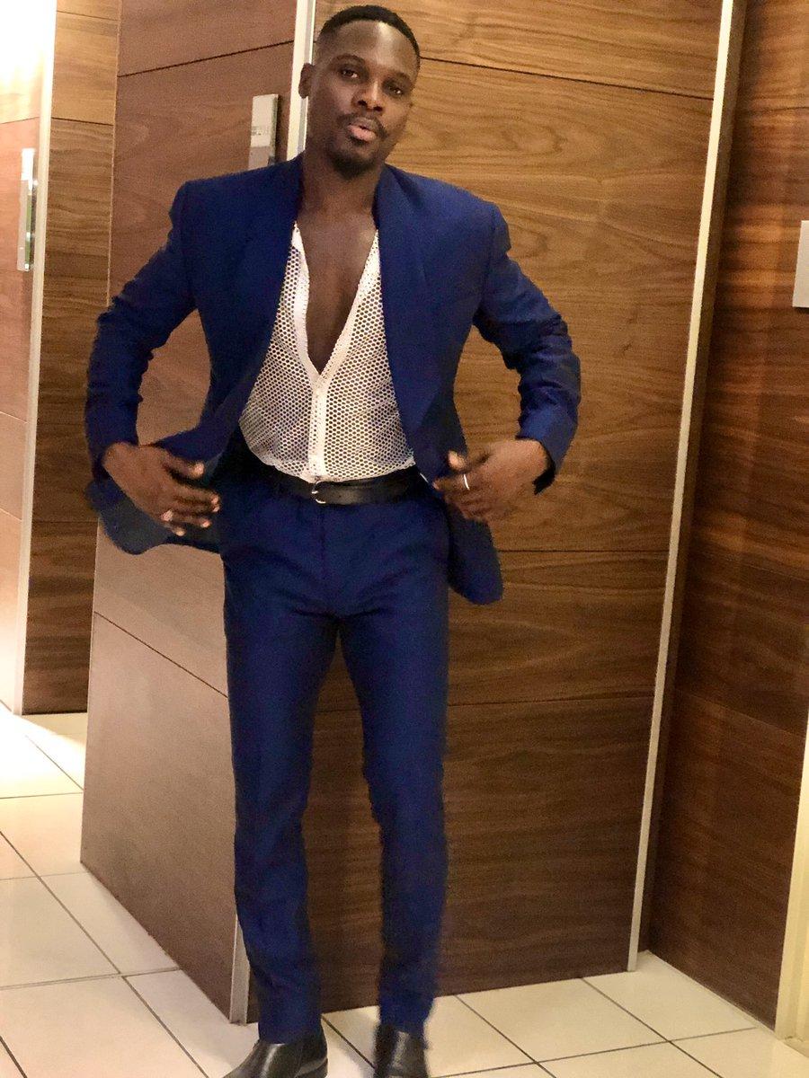 Nonso Bassey handcuffed 