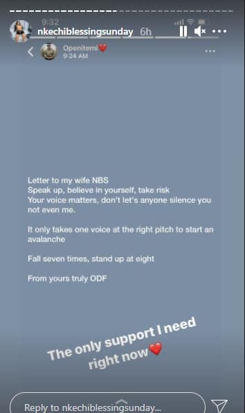 "Speak up, believe in yourself" - Nkechi Blessing’s politician boyfriend reacts to her suspension from Nollywood