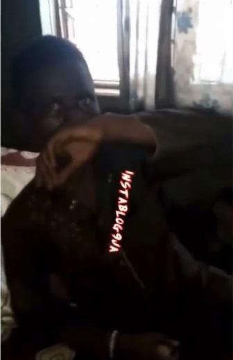 EKSU student caught with fetish items after trying to use his friend for money ritual (Video)