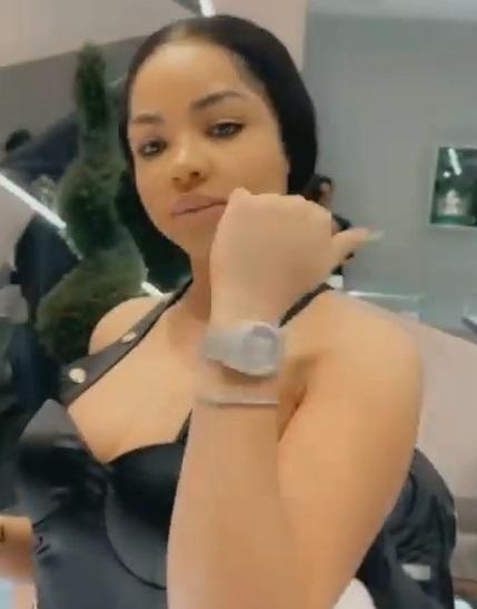 "There’s no way Ozo could have leveled up to this" - Reactions as Nengi flaunts diamond wristwatch