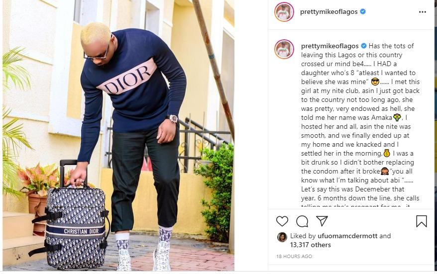 Pretty mIKE CHILD YEARS