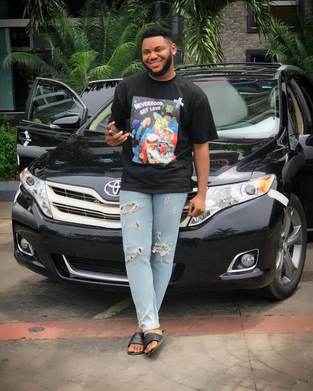 Actor, Somadina Adinma gifts himself a new car ahead of birthday