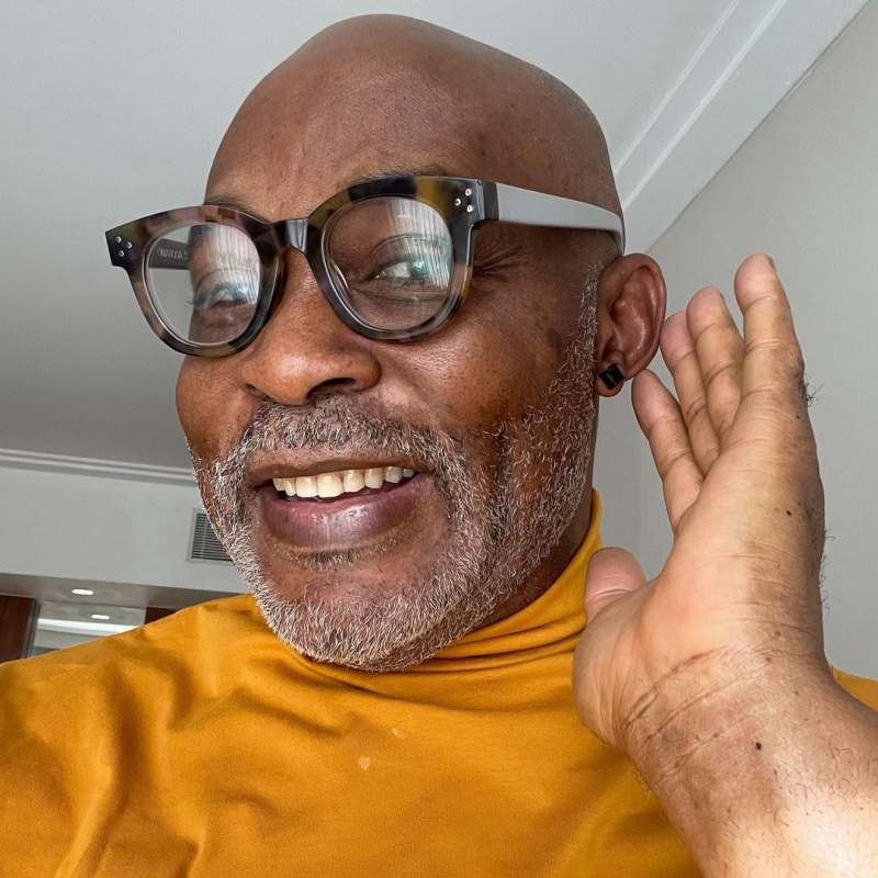 Actor, RMD shows off new look in black & gold stud earrings in anticipation of 60th birthday
