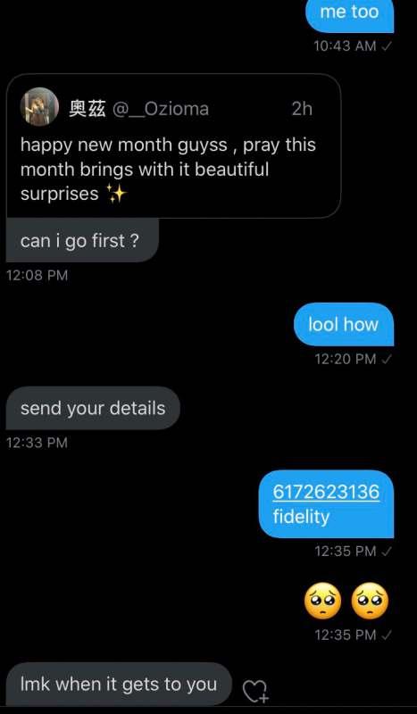 Lady gets N3.95M cash gift after tweeting about getting new month surprise