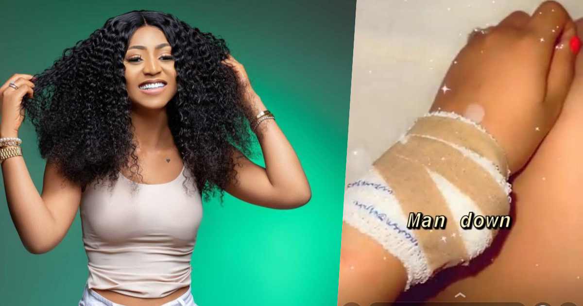 Regina Daniels rushed to hospital weeks after undergoing surgery