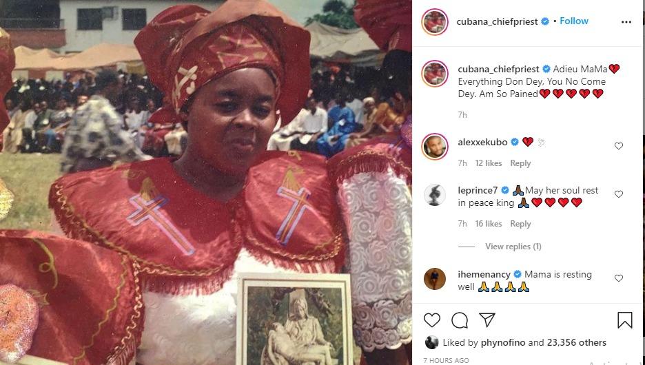 Cubana Chiefpriest mother