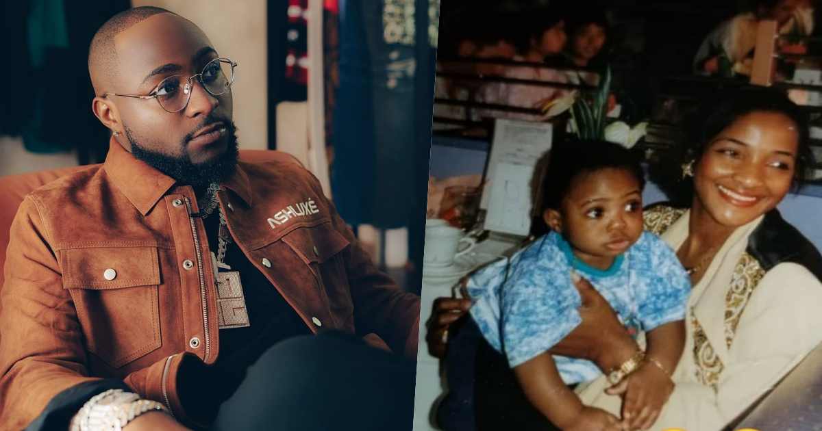 Davido reacts as journalist narrate findings about his late mother