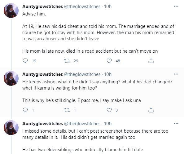 Heartbroken man seeks advice after exposing his cheating dad and causing marriage collapse