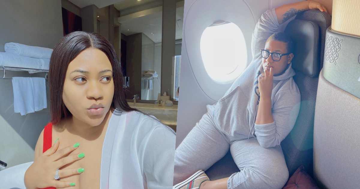 "Foolish fool" - Nkechi Blessing slams troll who asked to know 'sugar daddy' that sponsored her U.S trip