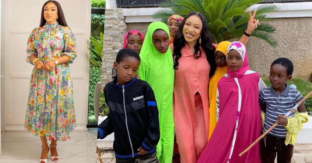 Tonto Dikeh to feed 2000 Muslim children in the spirit of Eid-el-Fitr