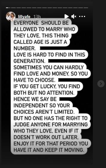 Lillian Afegbai relationships money