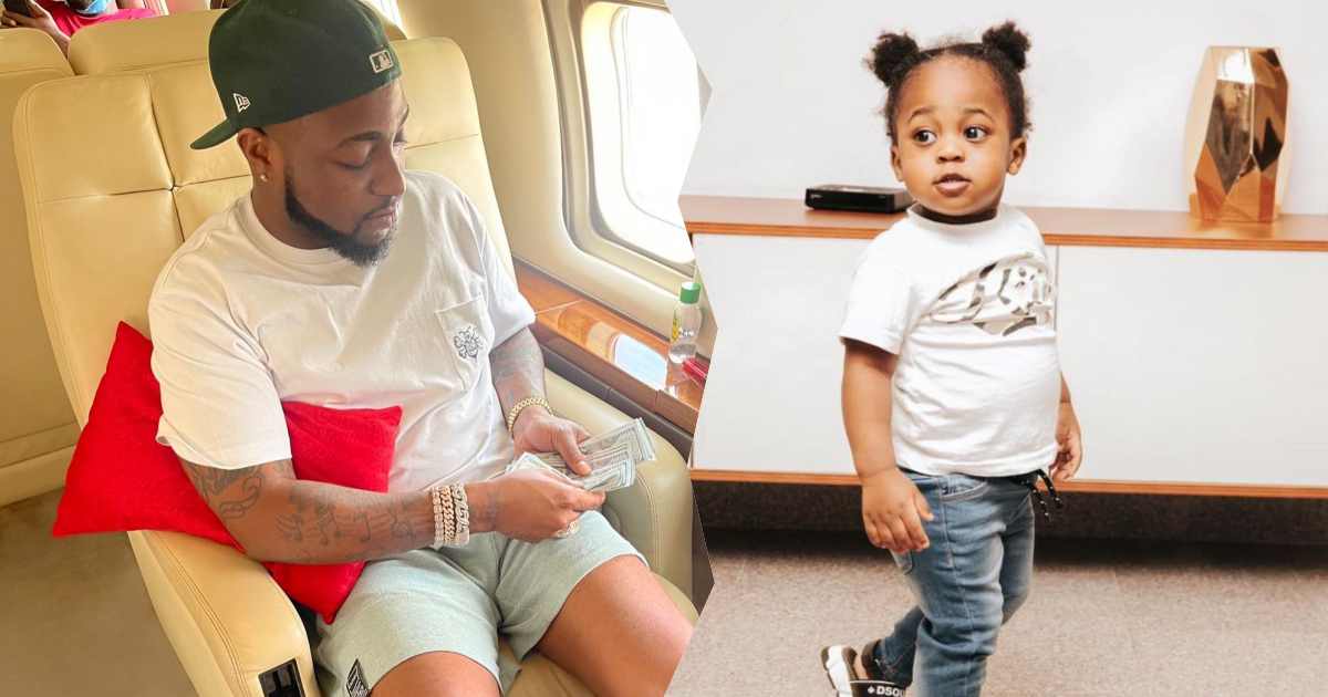 Davido allegedly gifts son, Ifeanyi new Range Rover SUV days after buying same for daughter