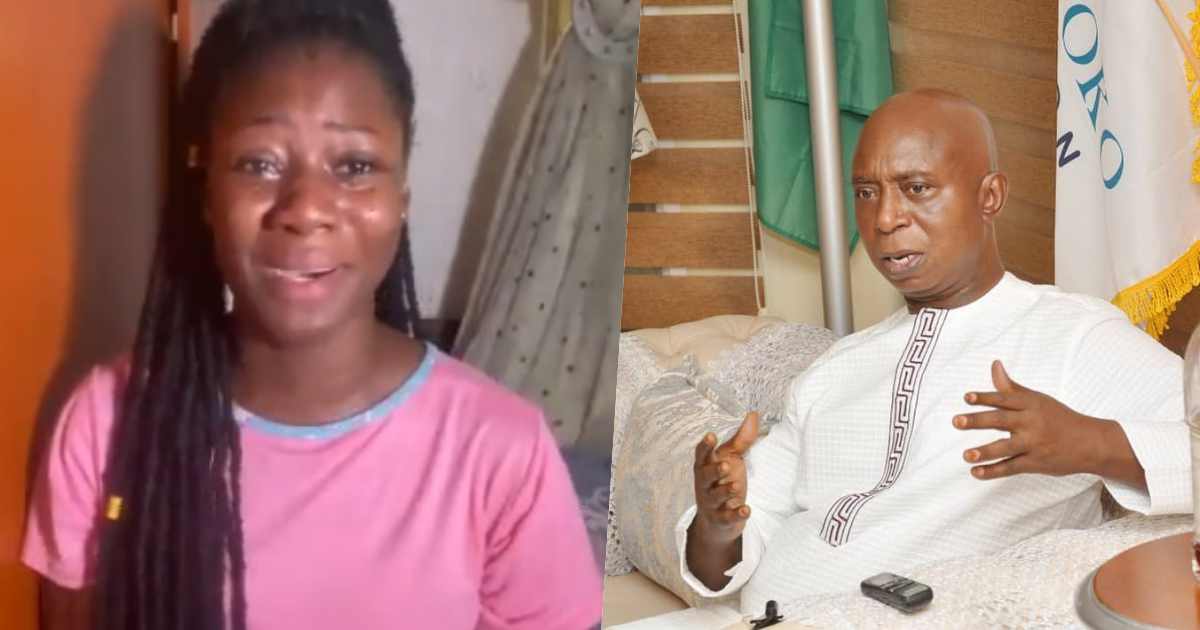 Lady calls out Ned Nwoko for jailing her father & others who opposed his land-grabbing deals (Video)