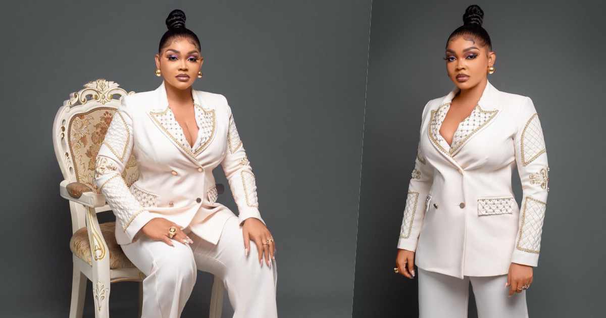 "One day I will open up and share my struggles" - Mercy Aigbe says as she celebrates herself