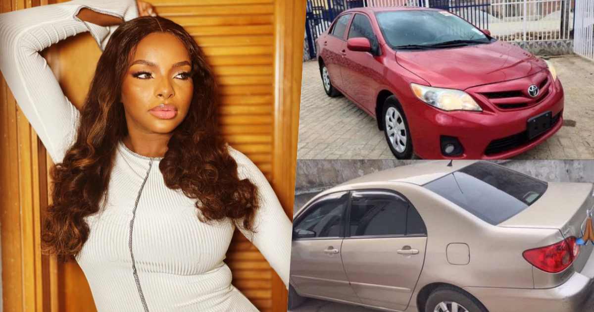 BBNaija star, Wathoni surprises her parents with one car each