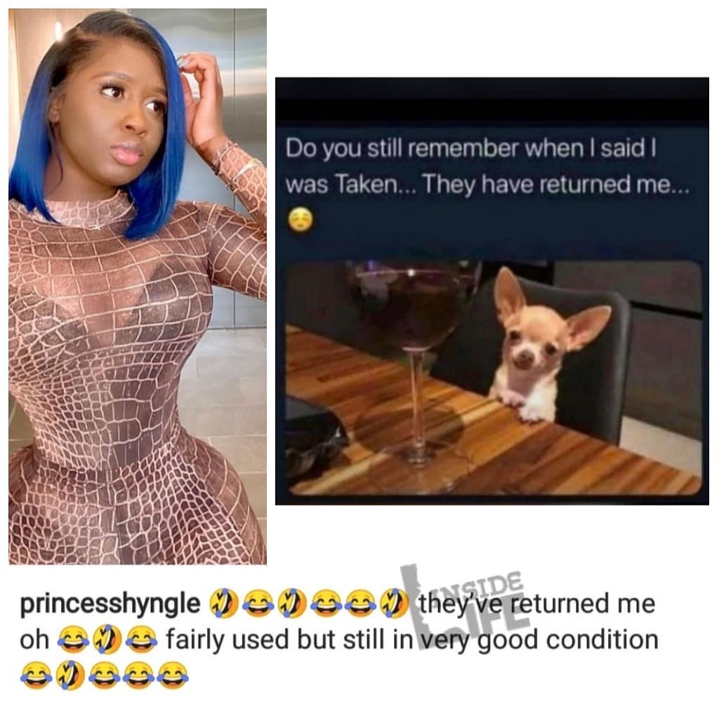 Actress Princess Shyngle reveals the condition of her body after her latest divorce