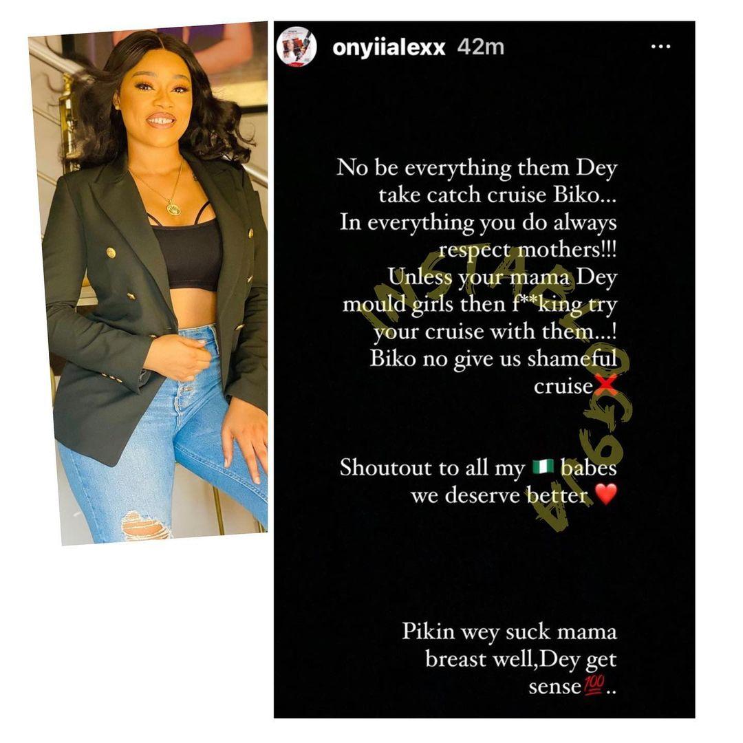 Always respect mothers - Actress Onyii Alexx berates Naira Marley over his fantasy