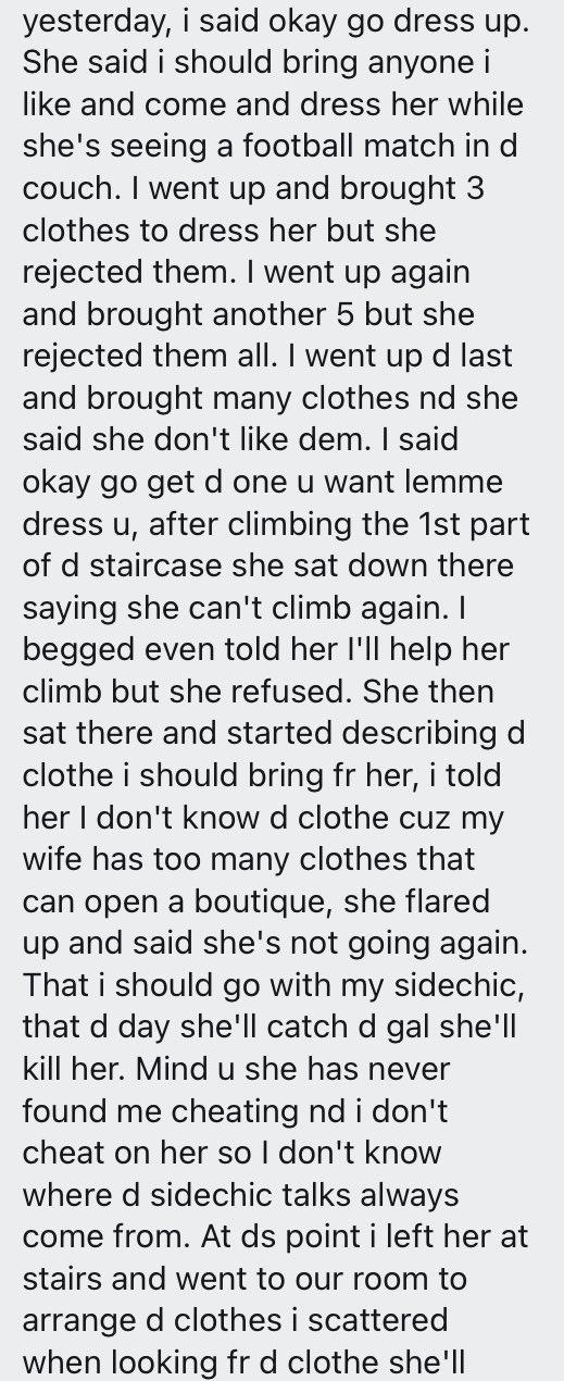 "My good wife drastically turned troublesome after she got pregnant" - Man laments