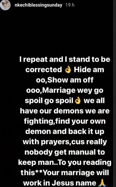 Blessing Sunday manual man