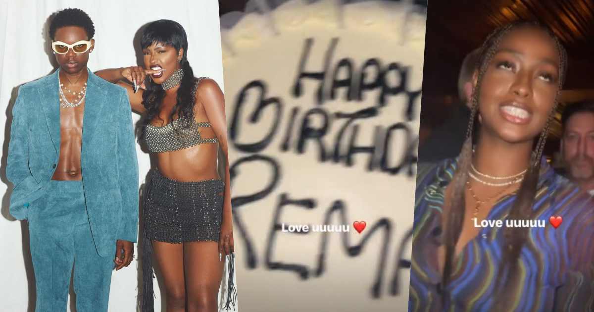 Rema celebrates 21st birthday with American singer, Justine Skye (Video)