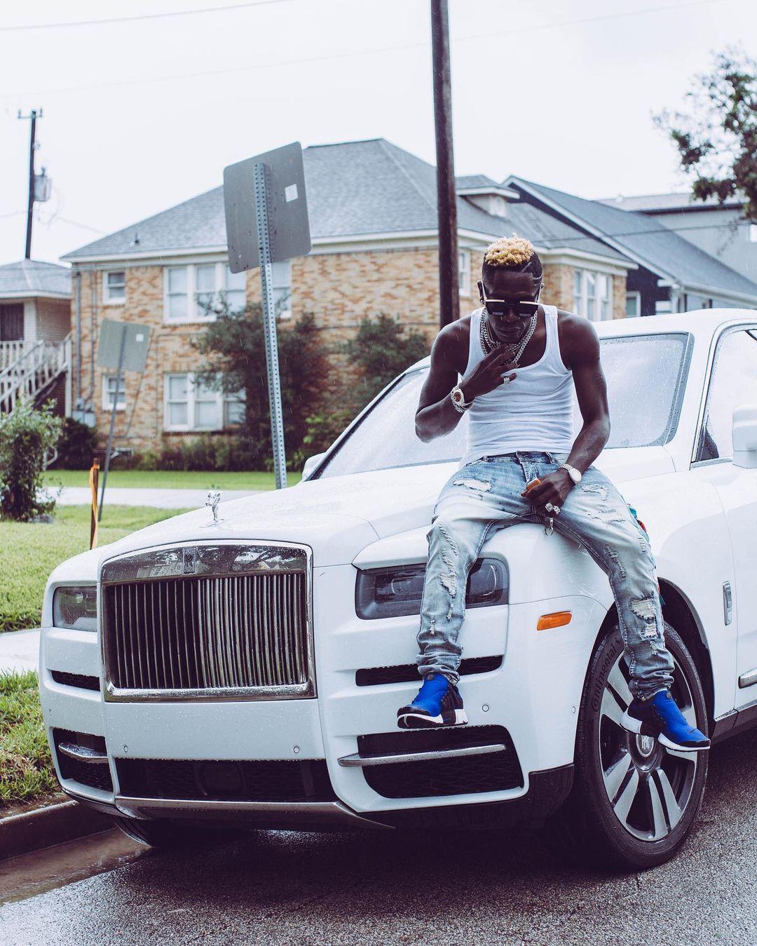 I don't use my father's money for hype - Shatta Wale shades Davido over his new Rolls Royce