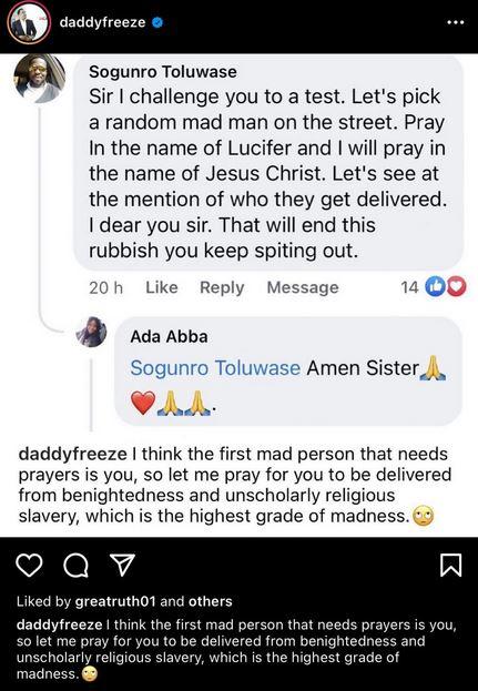 daddy freeze mad man