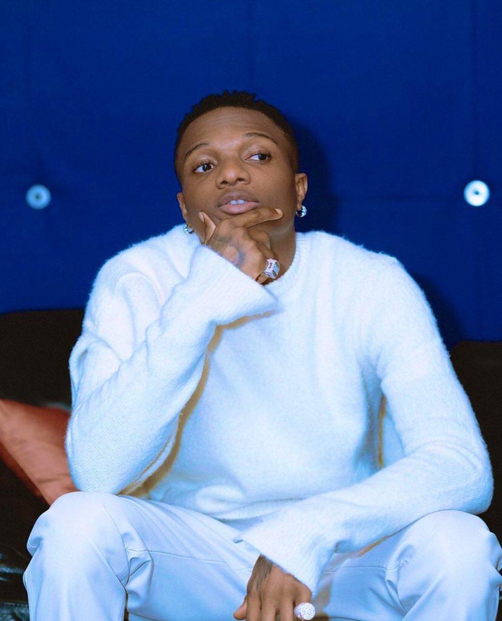 Star boy Wizkid teases fans with an upcoming new album (Photo)
