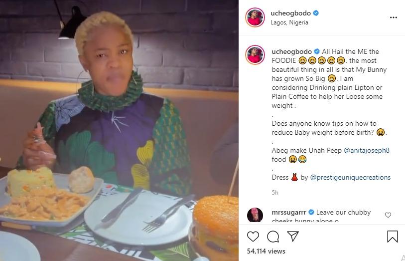 Uche Ogbodo child weight