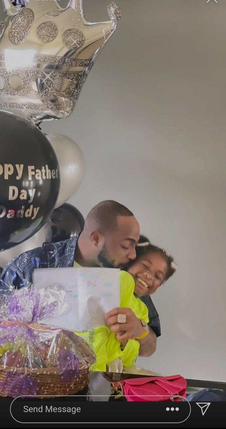 Gifty Father's day davido