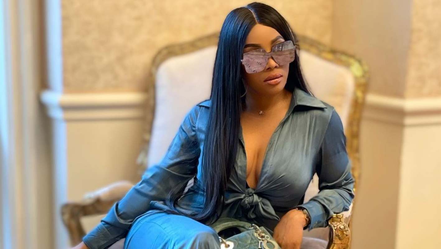 "Both of you are mad" - Between Toke Makinwa and troll who claims that her ex gave her fame