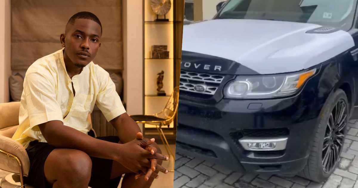 Actor, Timini Egbuson gifts himself a brand new Range Rover SUV in celebration of 34th birthday (Video)