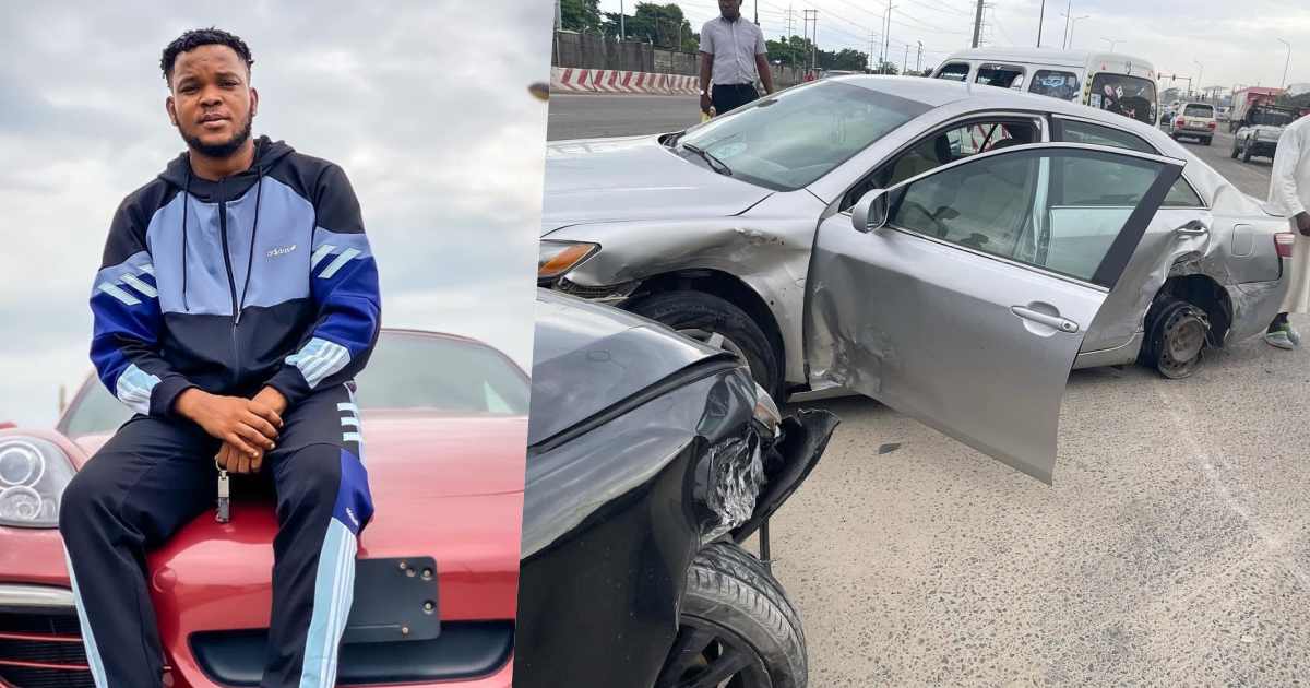 Prankster, Zfancy and his team narrowly survive car accident (Video)