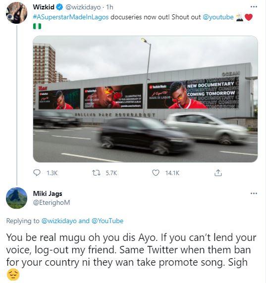 Wizkid under fire for promoting MIL series amid protest despite calling Reekado Banks 'animal' once