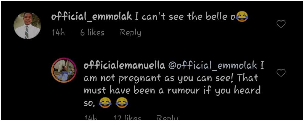 "I am not pregnant" - Teen comedian Emmanuella reacts to pregnancy rumour