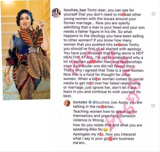 Tonto Dikeh mislead women